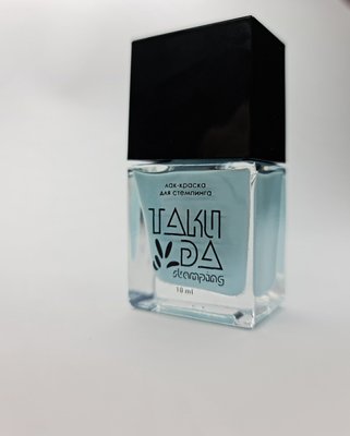 Лак-фарба для стемпінгу TAKI DA 076 (10ml) Пастельно-блакитний p4104 фото