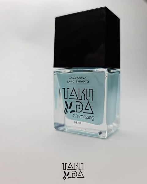 Лак-фарба для стемпінгу TAKI DA 076 (10ml) Пастельно-блакитний p4104 фото