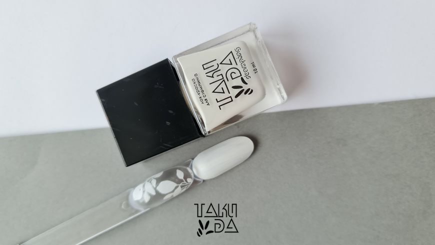 Лак-фарба для стемпінгу TAKI DA 002 (10ml) Білий р4117 фото